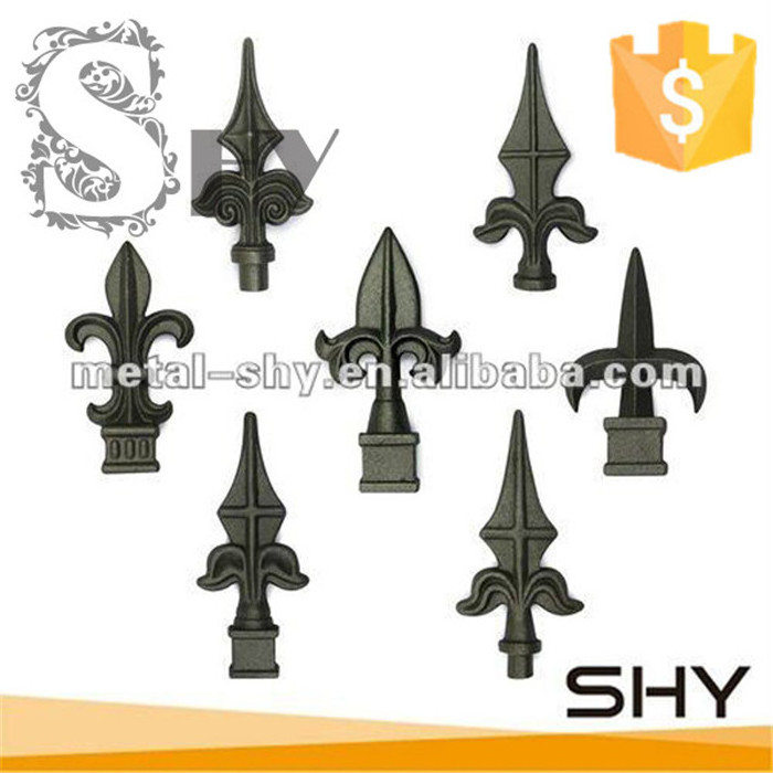 wrought iron fence spears fences and railings spear for outdoor wrought iron railings