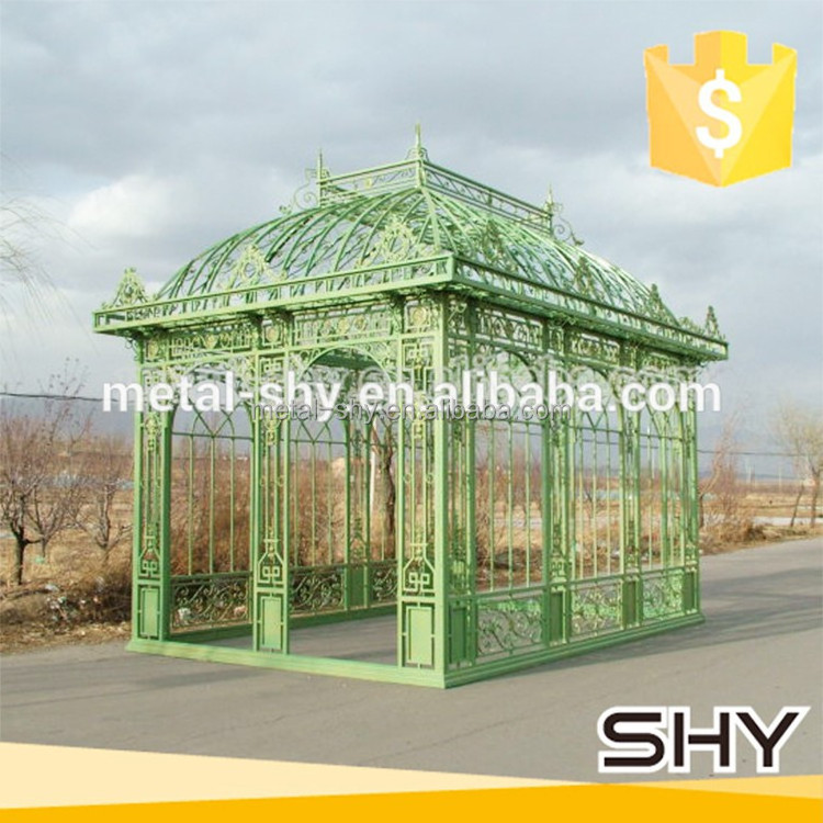 garden house wrought iron gazebos for sale