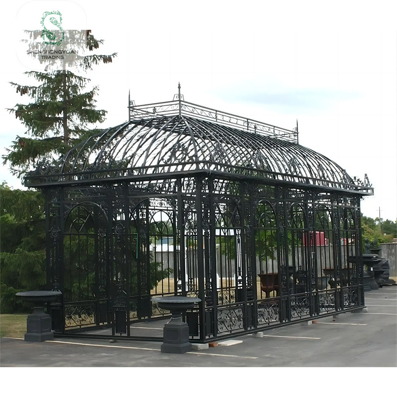 garden house wrought iron gazebos for sale