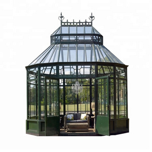 garden wrought iron pavilion, dome gazebo for sale