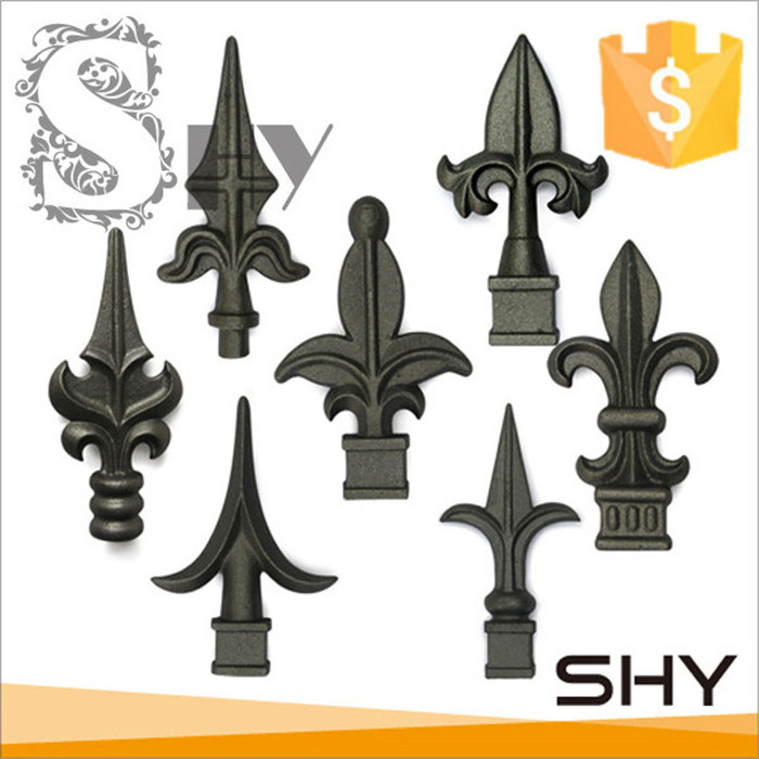 wrought iron fence spears fences and railings spear for outdoor wrought iron railings