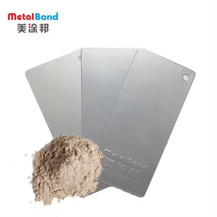 Bonding Glossy Smooth Powder Coating Ral 8005 Color Coating Powder Paint Chrome