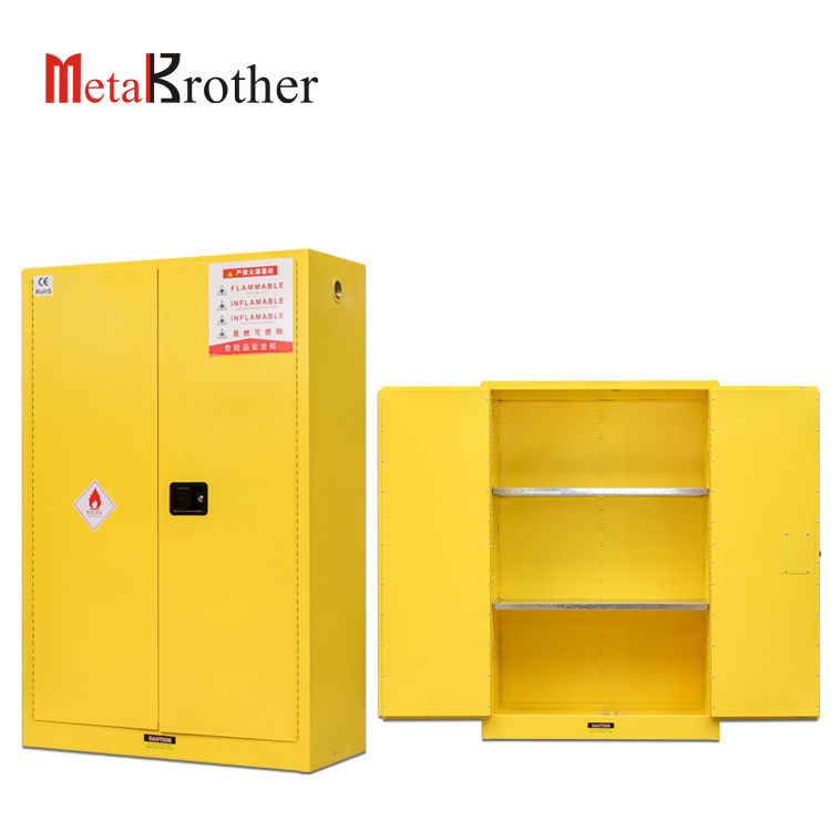 Best Selling Liquid Storage Cabinets Requirements Flammable Safety Cabinet 45 Gal. Yellow for sale in Supplier MetalBrother