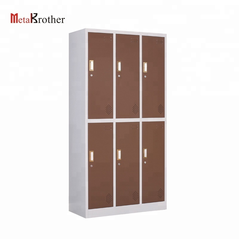 Factory Direct Supply 9 Door Colorful School Locker Gym Locker Beach Locker