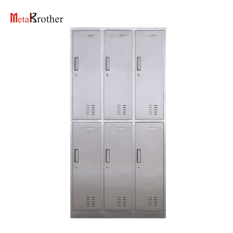 Disassemble Stainless Steel Gym Locker Wardrobe Cabinet Metal Swimming Pool Clothes Storage Waterproof Lockers Cheap Price