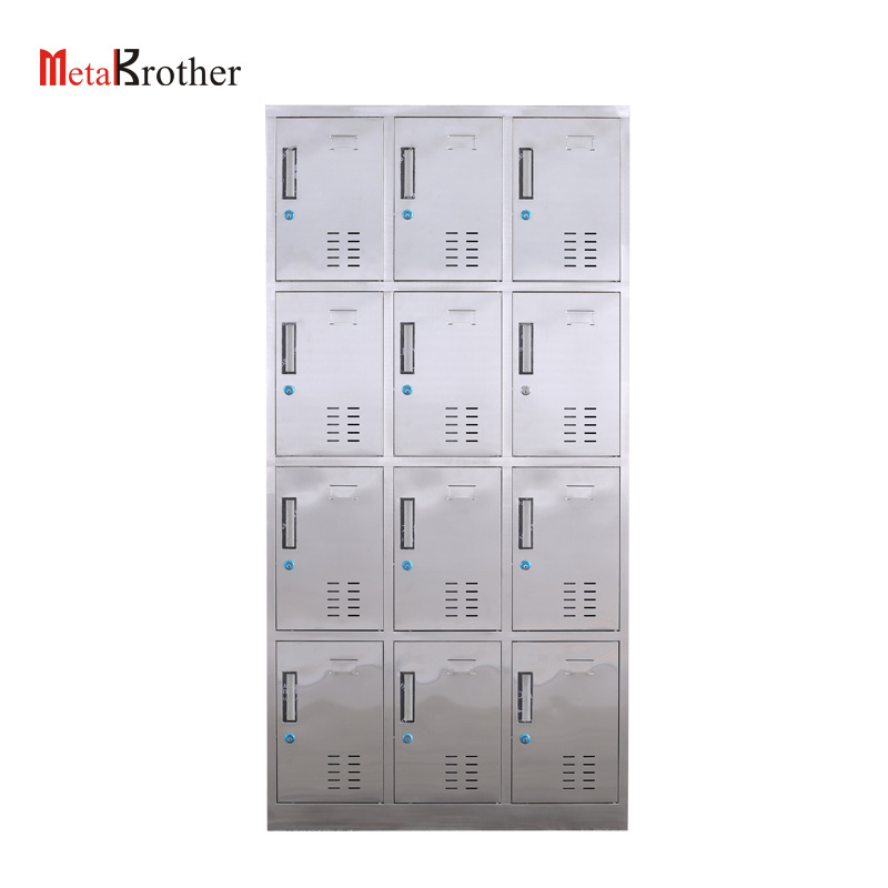 Disassemble Stainless Steel Gym Locker Wardrobe Cabinet Metal Swimming Pool Clothes Storage Waterproof Lockers Cheap Price