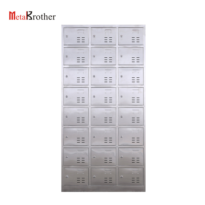 Stainless Steel 18 Door Lockers Almirah Cabinet Metal Storage Gym Locker Dormitory Closet Wardrobe Design For Sale Philippines