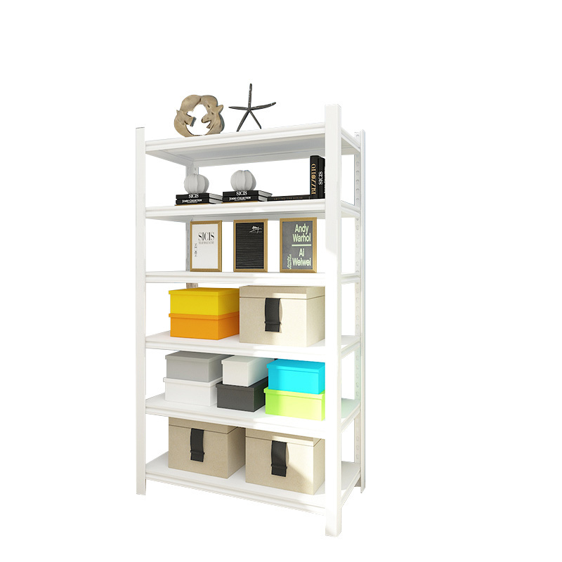 Full steel 5 layers storage racks safety supermarket shelves Large capacity and reasonable space management storage shelf