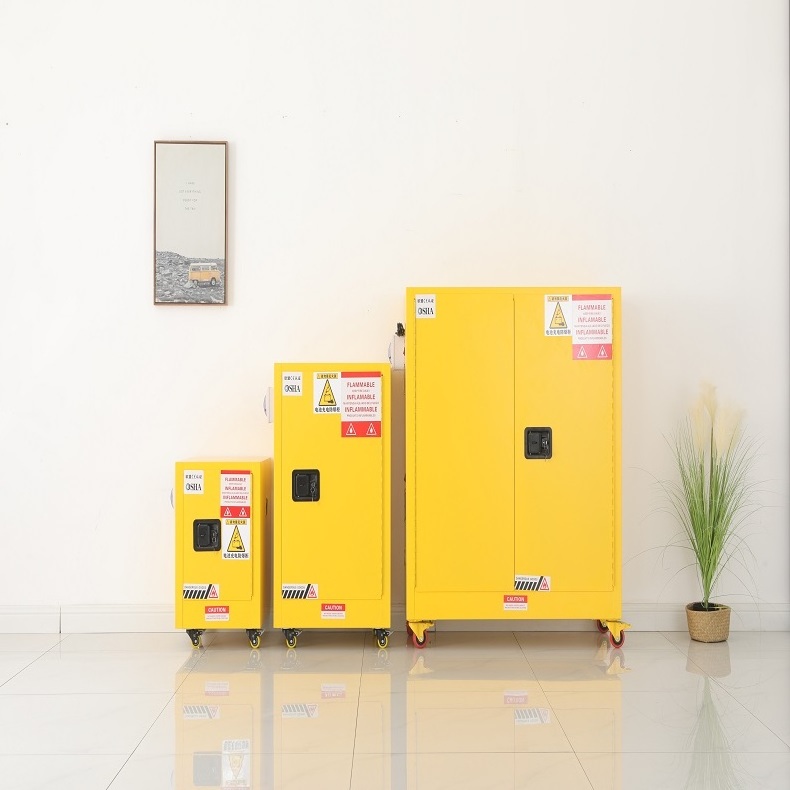 Fire and Explosion Proof US yellow Combustible Safety Storage Cupboard