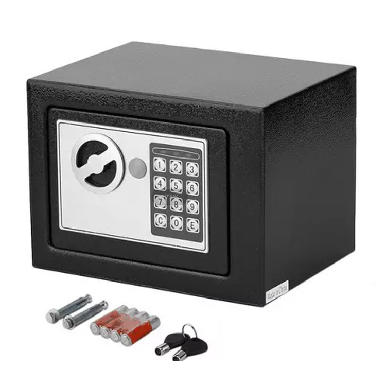 Mini Safe Steel Box US mailbox Safe Box Money Digital Lock Metal Cash Safe For Home Hotel Office