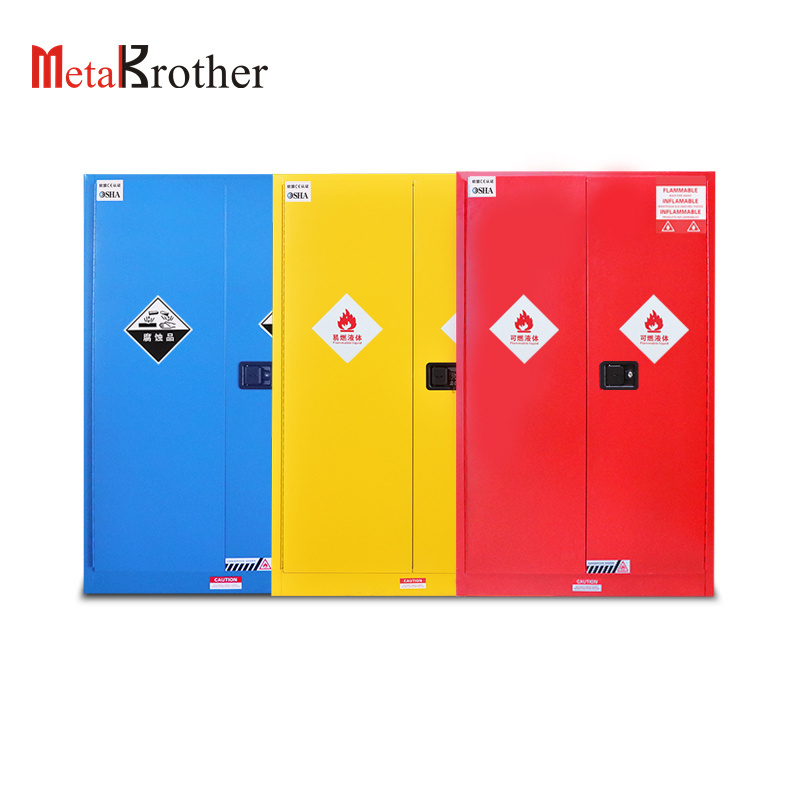 Best Selling Liquid Storage Cabinets Requirements Flammable Safety Cabinet 45 Gal. Yellow for sale in Supplier MetalBrother