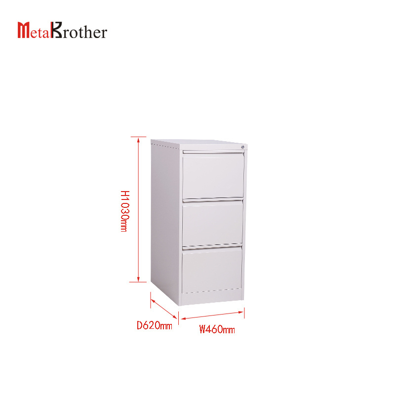 3 Drawer Slides Steel Filing Cabinet Specifications Flat Metal File Cabinet A3 Filing Cabinet Metal Office Furniture