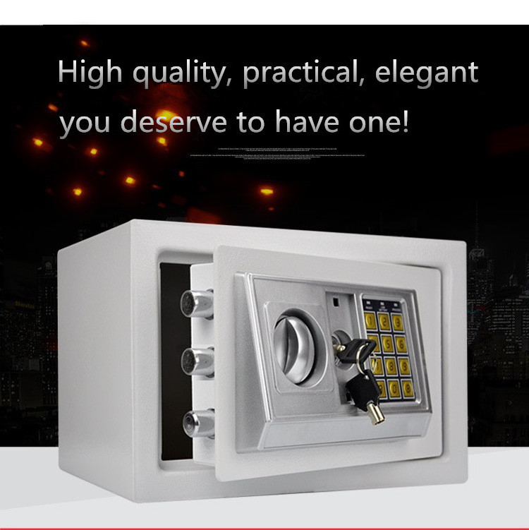 Mini Safe Steel Box US mailbox Safe Box Money Digital Lock Metal Cash Safe For Home Hotel Office