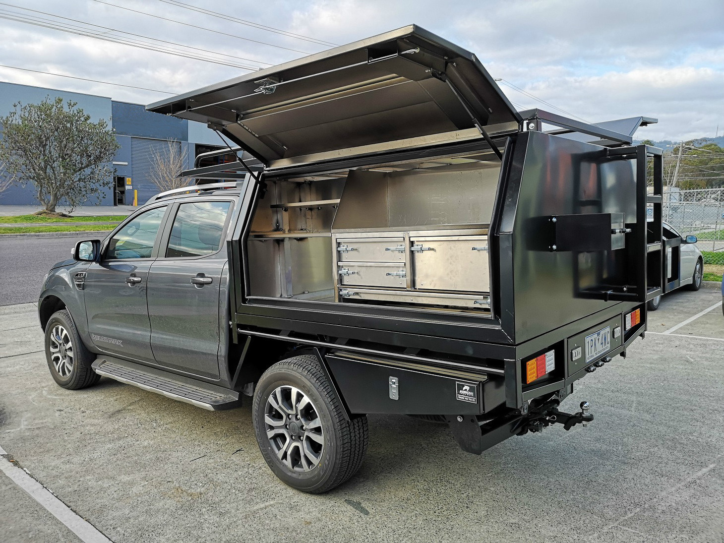 Ecocampor Lift Off Aluminium Ute Canopy Toolbox For Sale Custom