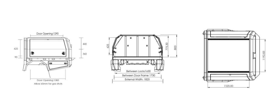 2022 new Kindle Aluminum Outdoor Truck camper Ute Canopy With Tent