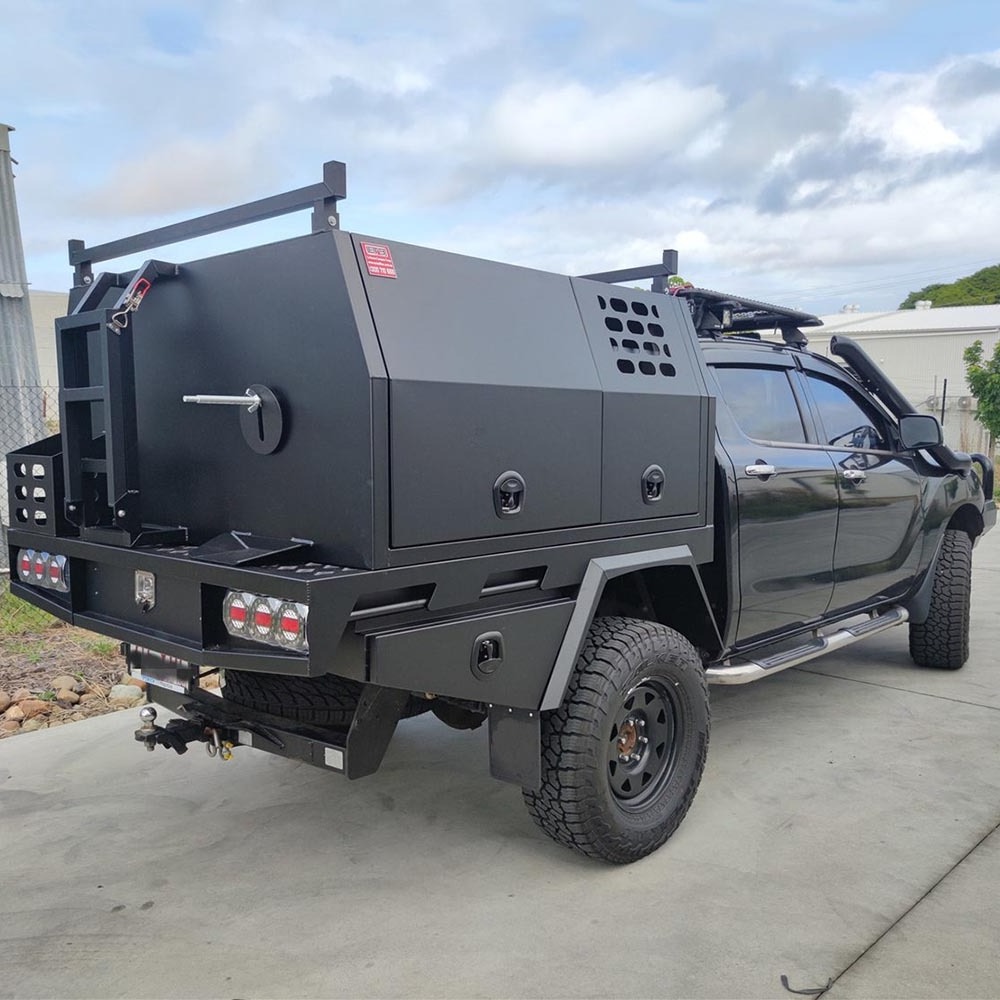 Factory Custom Aluminum Ute Canopy Ute Tool Box Tray And Canopy