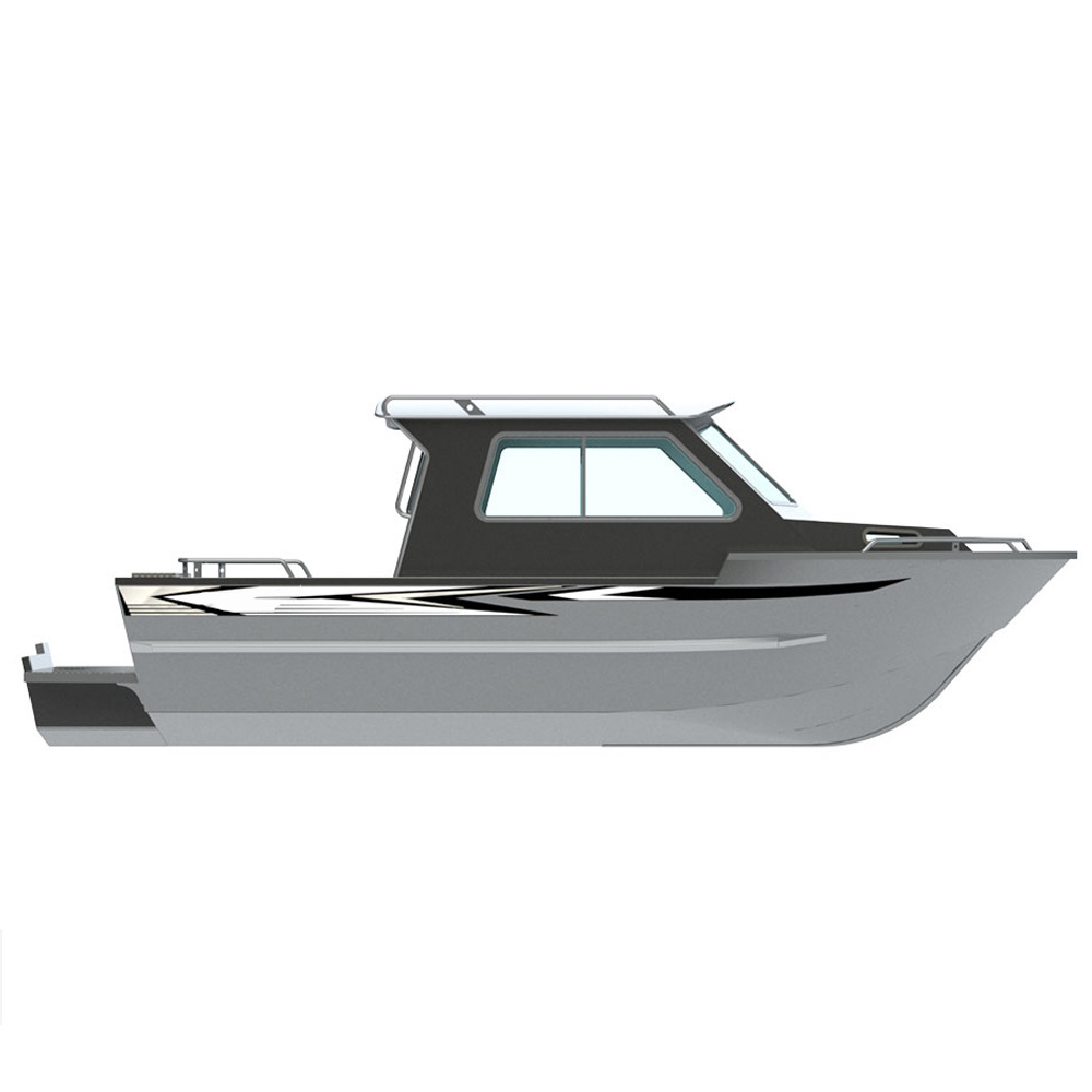 21ft NEW Style Welded Aluminum Hard Top  Fishing Working Patrol Boat With Cabins