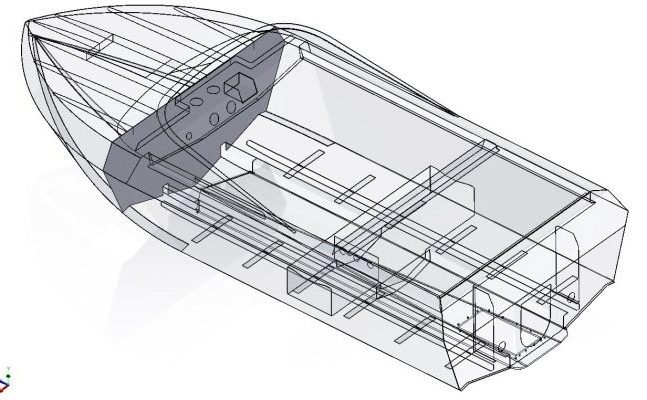 2023 Kinocean Sea Sailing Aluminum Jet Racing Ski Boat Dual Console for Whole Sale