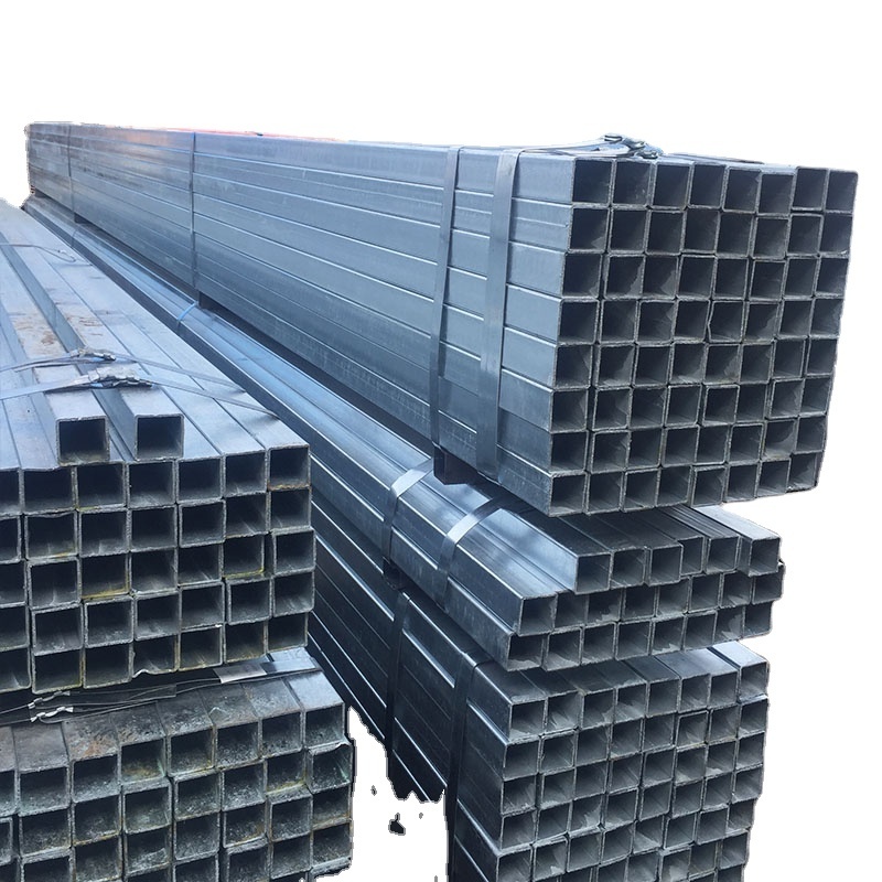 ASTM A106 A36 A53 BS Shs Square Galvanized Structural Erw Rectangular Steel Pipe hollow GI galvanized steel pipe