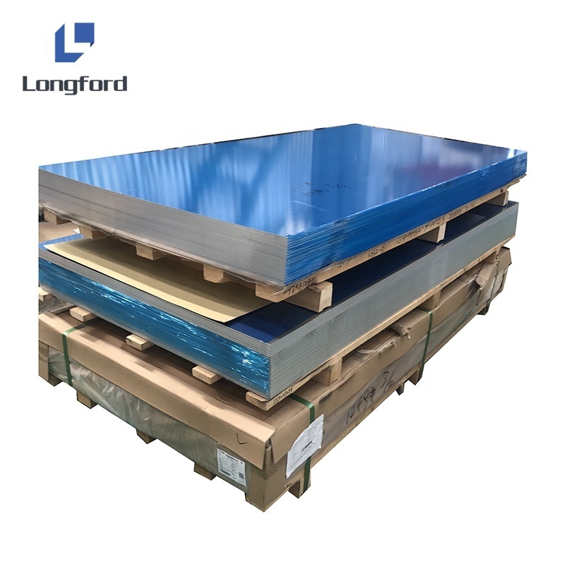 Hot rolled H18 H12 H26 H22 H34 H36 H28 H38 H19 H25 H27 5754 3003 5053 thin mirror surface raised aluminum sheet for floor plate