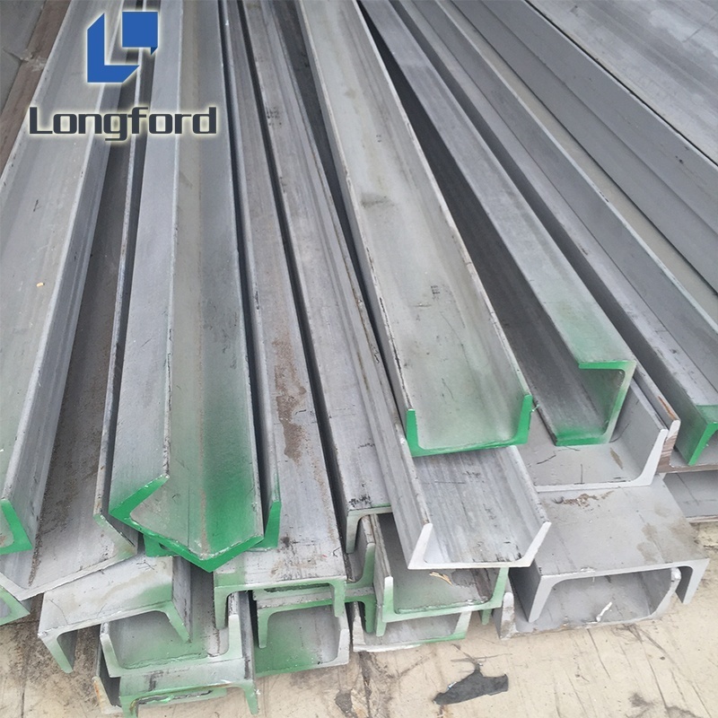 ASTM JIS EN10088 hot dipped standard UPN stainless steel channel bar UPN channel stainless steel U Channel for Building Material