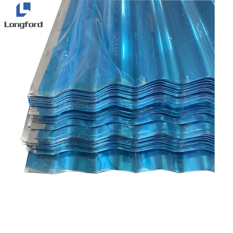 Corrugated powder coated sheet pure aluminum sheet roofing tile pre-lacquered aluminum roofing step tile roof sheet