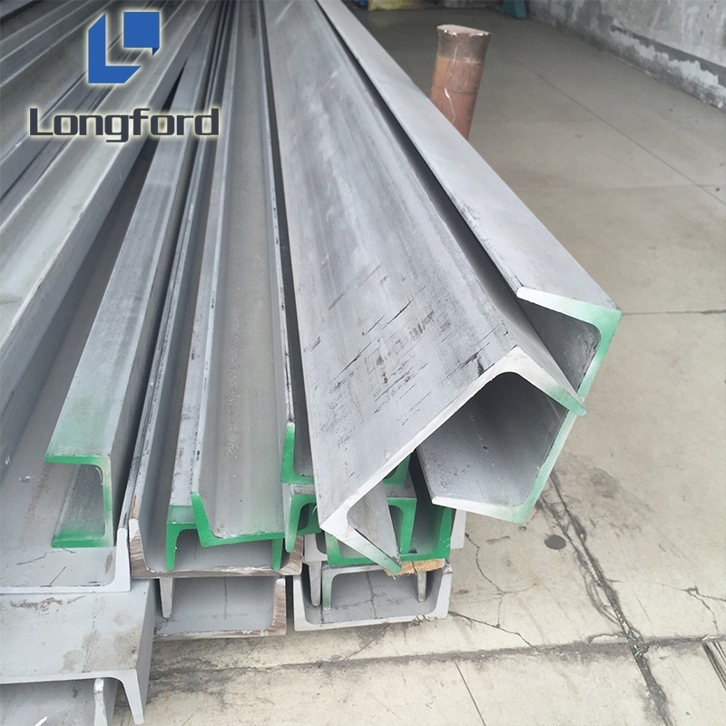 ASTM JIS EN10088 hot dipped standard UPN stainless steel channel bar UPN channel stainless steel U Channel for Building Material