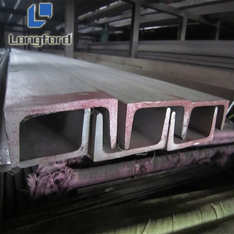 ASTM JIS EN10088 hot dipped standard UPN stainless steel channel bar UPN channel stainless steel U Channel for Building Material