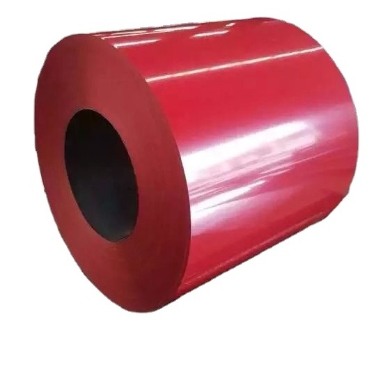 RAL Color Prepainted GI Steel Coil / PPGI/ Color Coated Galvalume Galvanized Steel Coil in low price