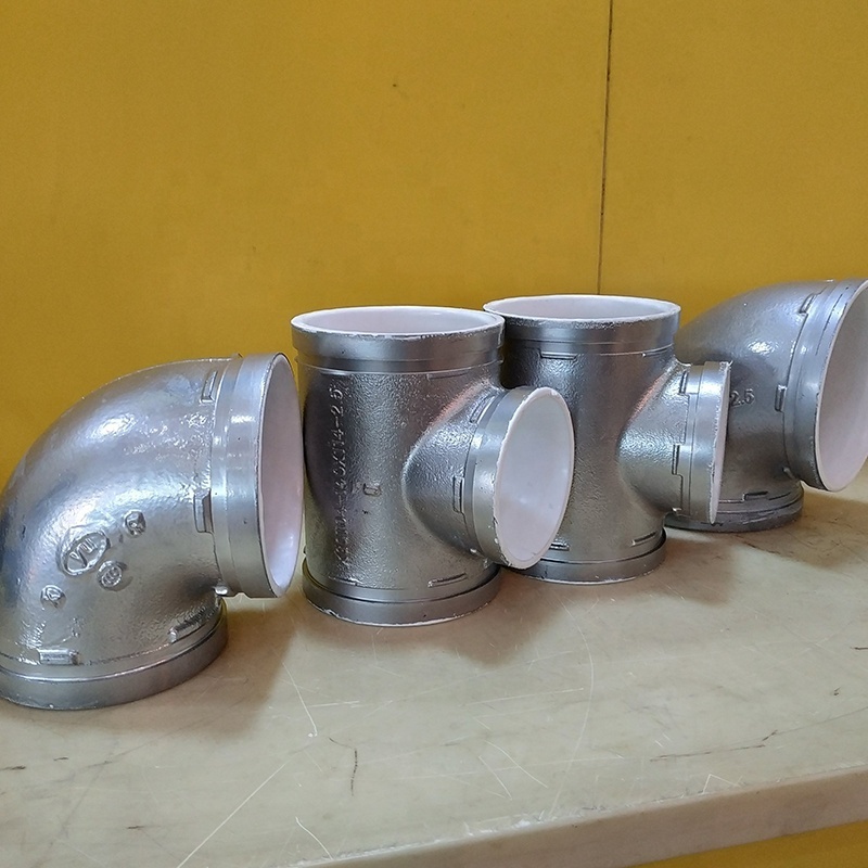 1 1/2 inch 45 90 degree carbon steel Butt welding elbow tee flange galvanized pipe fittings