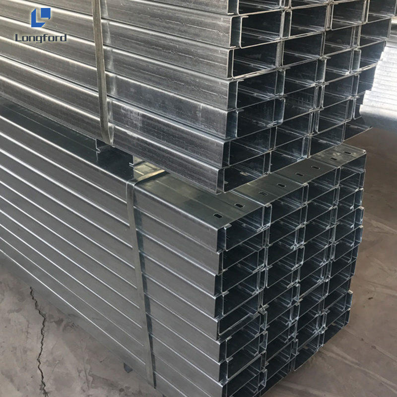 Light Weight Galvanized Steel C Purlin Steel Channel cold formed galvanized steel C channel profile C profile price Purlin