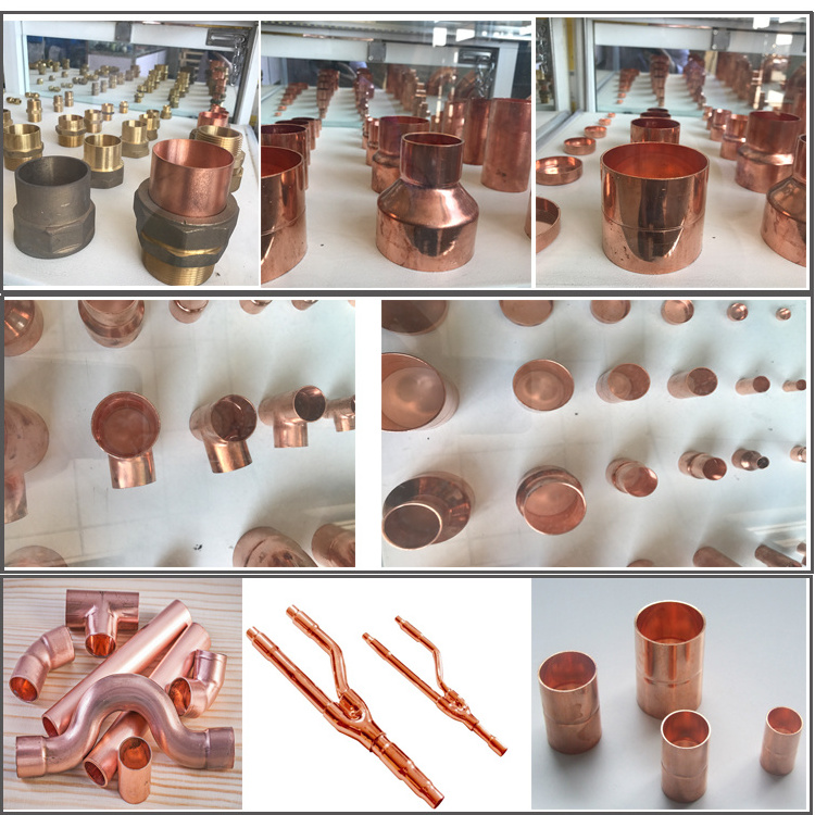 Brass PEX Fitting Copper Pipe/Straight Nipples Copper Pipes and Plumbing Fittings