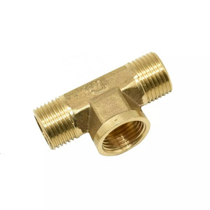 npt 1/4" brass nipples elbow 90 male threaded Die Casting Tee 1/2pt 3/8pt Brass Crimp Water Lead Free Pex pipe fittings