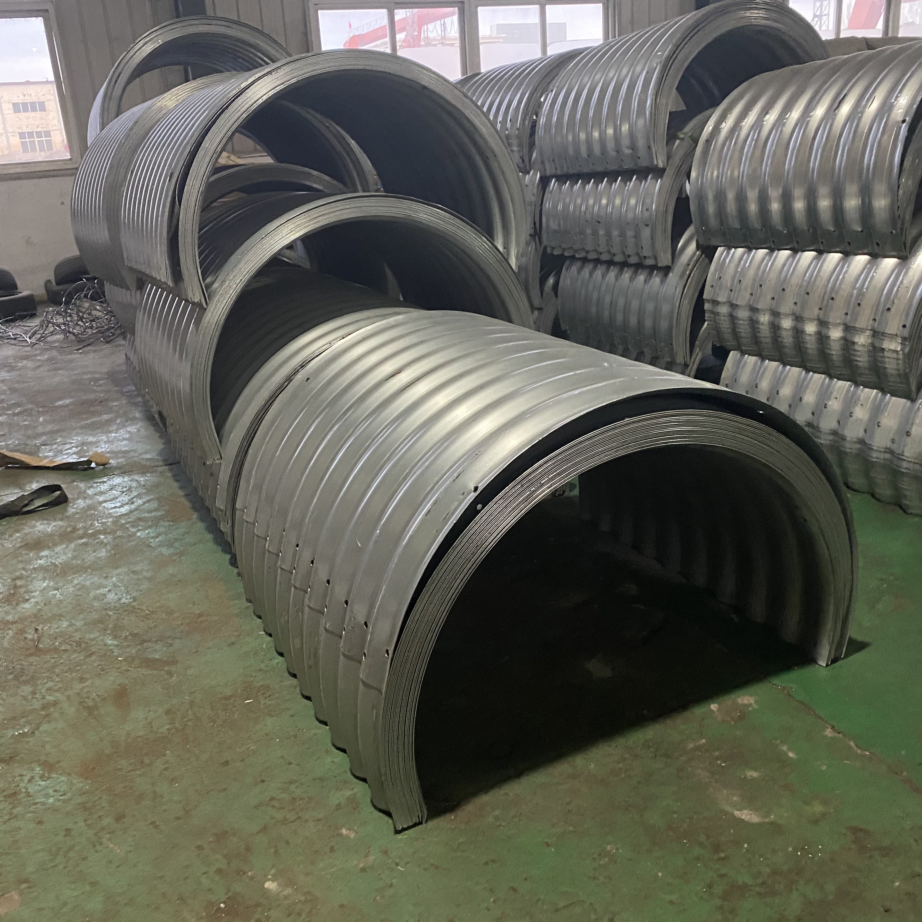 Chinese Factory 24 Inch Galvanized Culvert Pipe For Water Galvanized Steel Pipe Balcony Railing Gi Pipe