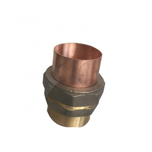 Brass PEX Fitting Copper Pipe/Straight Nipples Copper Pipes and Plumbing Fittings