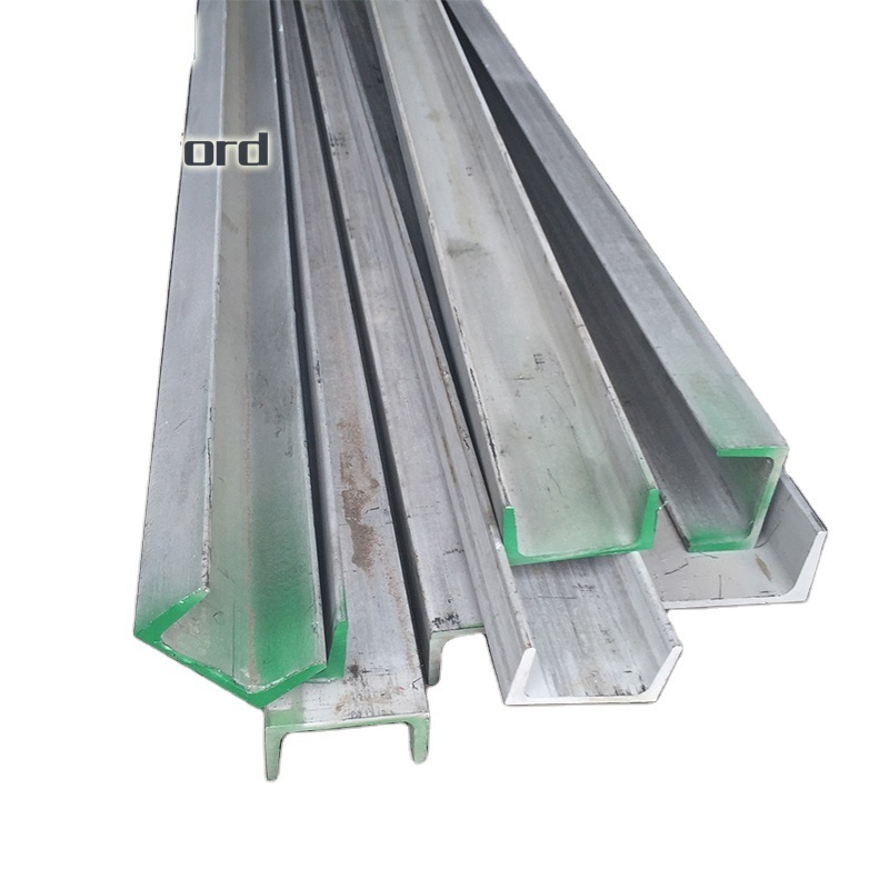 ASTM JIS EN10088 hot dipped standard UPN stainless steel channel bar UPN channel stainless steel U Channel for Building Material