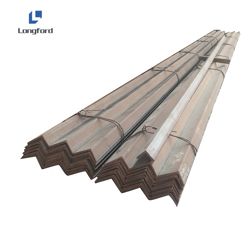 Hot sale Q235 Q345 Q215 stainless steel angle equal angle and unequal angle steel bar standard length best selling