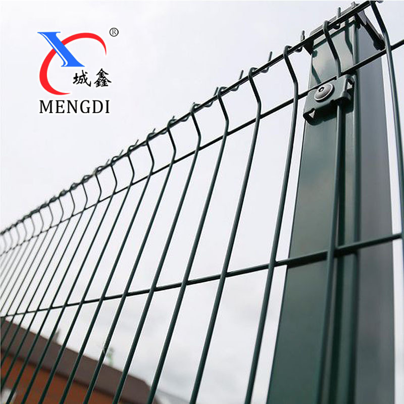 Commercial Galvanized Steel 3D Curved Welded Wire Mesh Fence Playground Fence Panel