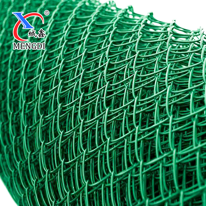 Wholesale High Quality Cyclone Wire Mesh 8ft PVC Coated Chain Link Wire Fence Roll