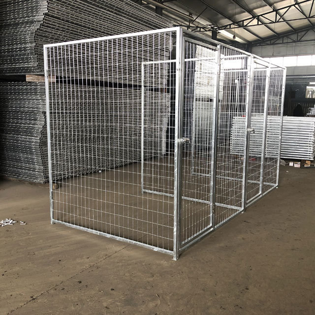 Heavy Duty Modular 6x10 Outside Hot Dip Galvanized Steel Large Outdoor House Dog Cage For Sale