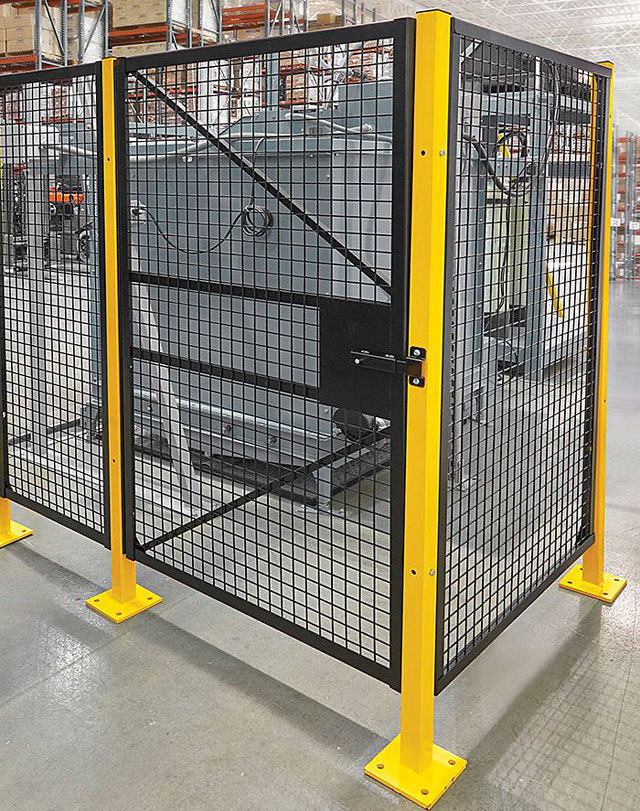 Best Selling Machine Safety Fence High Quality Steel Metal Modular Machine Guard Fence