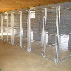 Factory Cheap Price Outdoor Dog Pen Chain Link Fence House Large Dog Cage Kennels