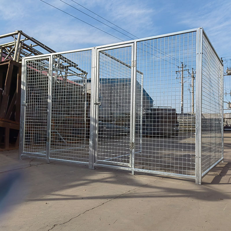 Heavy Duty Modular 6x10 Outside Hot Dip Galvanized Steel Large Outdoor House Dog Cage For Sale