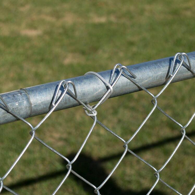 High Quality Commercial Galvanized Chain Link Fences Diamond Woven Mesh Fencing