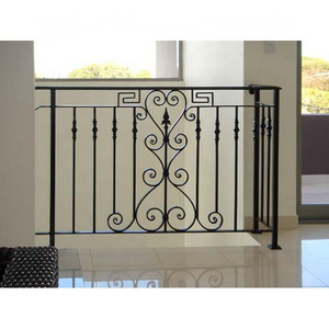 Wrought iron balcony railing designs Ornamental