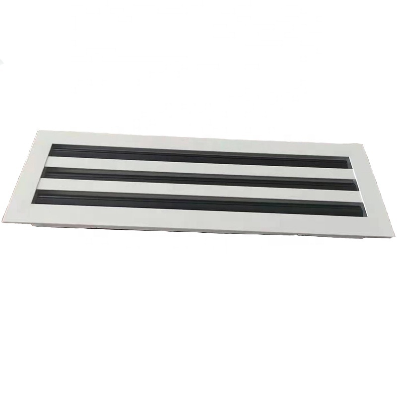 HVAC Air condition duct vent aluminum alloy linear slot diffuser air bar grilles with plenum box