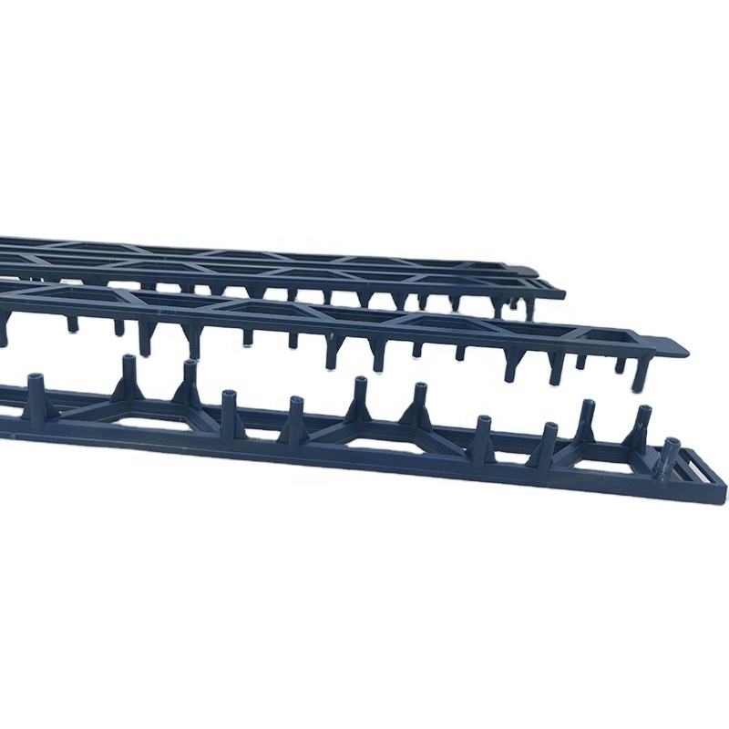 Concrete formwork accessories plastic ladder spacer dual track linear spacer for reinforcement