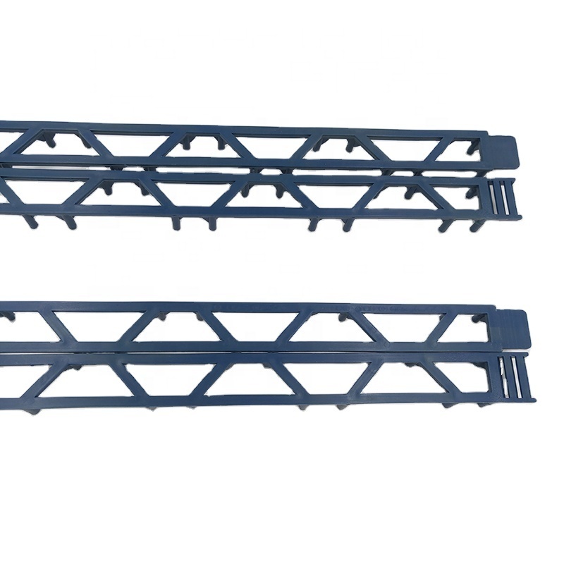 Concrete formwork accessories plastic ladder spacer dual track linear spacer for reinforcement