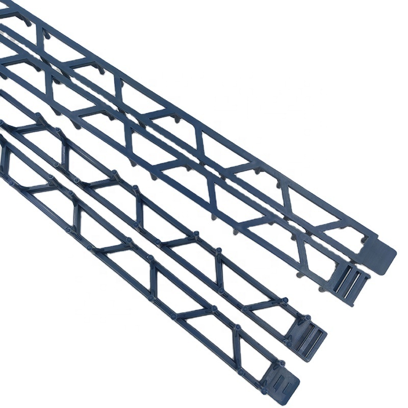 Concrete formwork accessories plastic separator linear spacer slab bolster rebar spacer for reinforcement