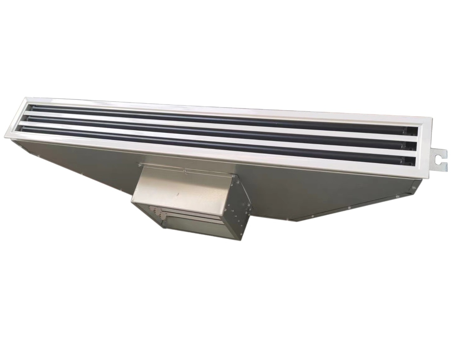 HVAC Air condition duct vent aluminum alloy linear slot diffuser air bar grilles with plenum box